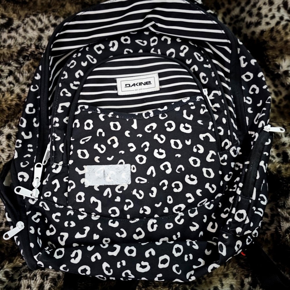 Dakine leopard backpack